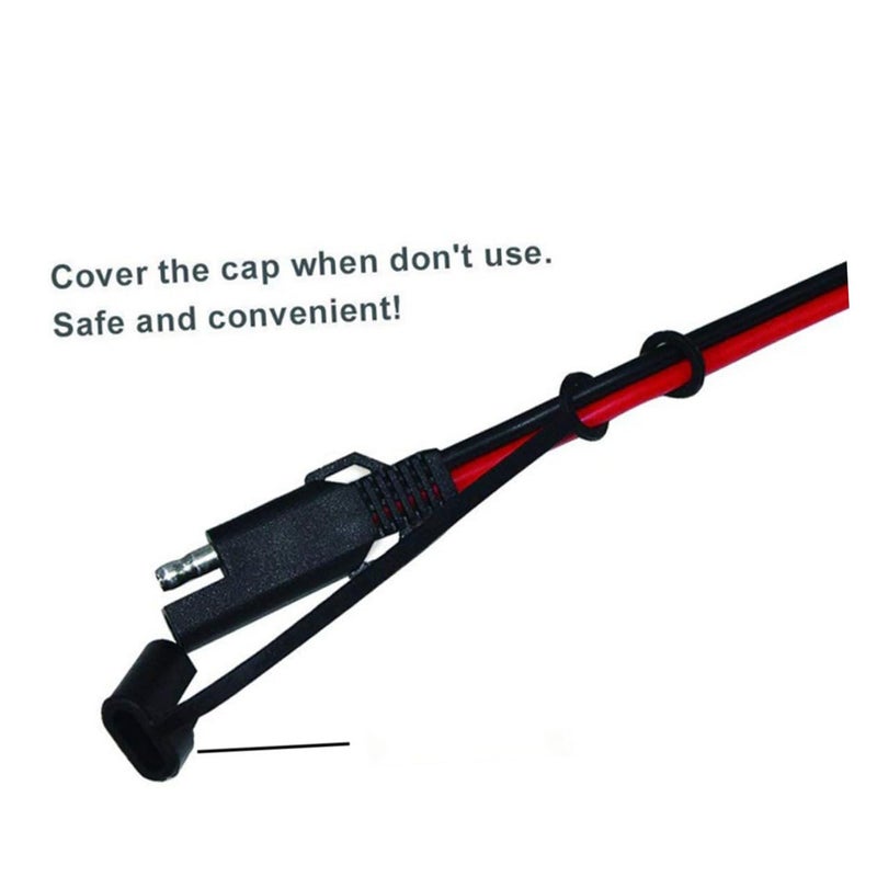 Cabilock SAE To Ring Connector Extension Cord High Temperature Resistant 1 Piece - Image 2